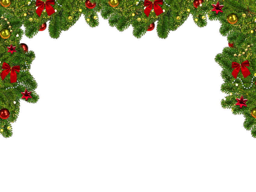 Christmas Tinsel Clipart Christropher Mei Picture PNG Transparent Decorative Up Corner Bar Png free Download