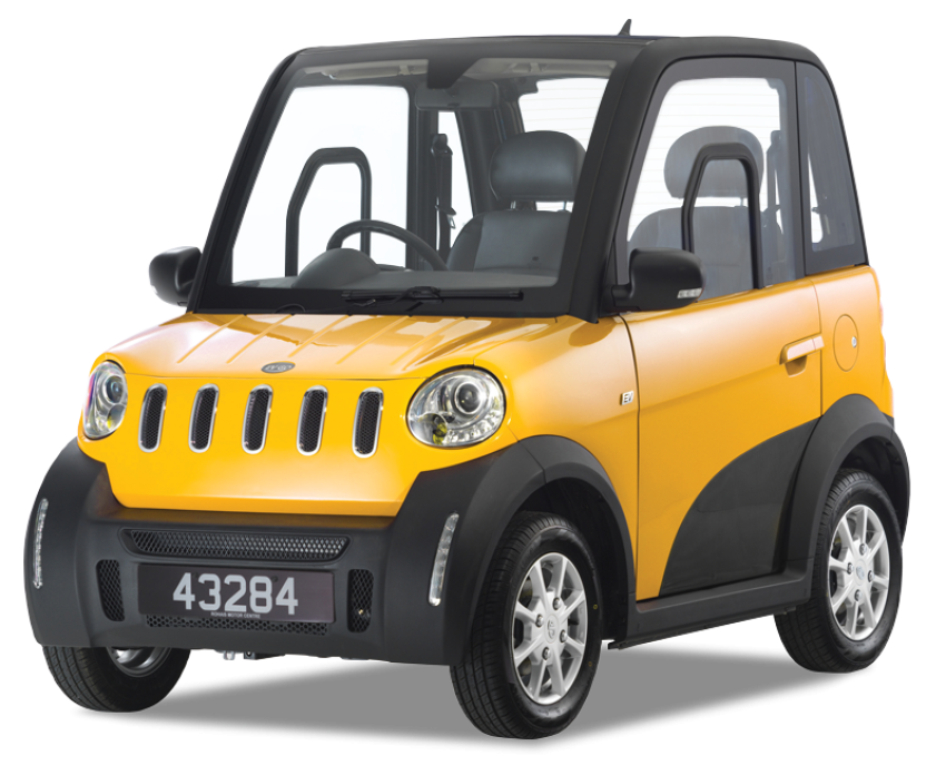 Electric Car PNG Stock Photo with No Background