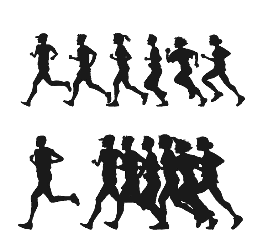 Fitness Running PNG Image with Transparent background