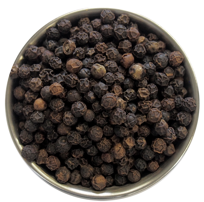 Isolated Free Black Pepper inside bowl PNGs free