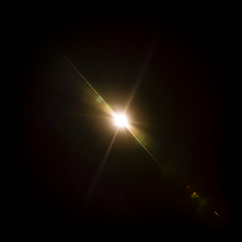 Free transparent lens flare png yellow