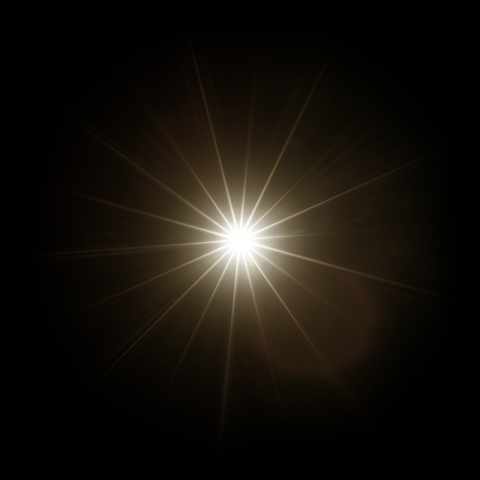 Star Lens flare png free
