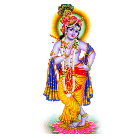 God of Krishna PNG Transparent Free Download