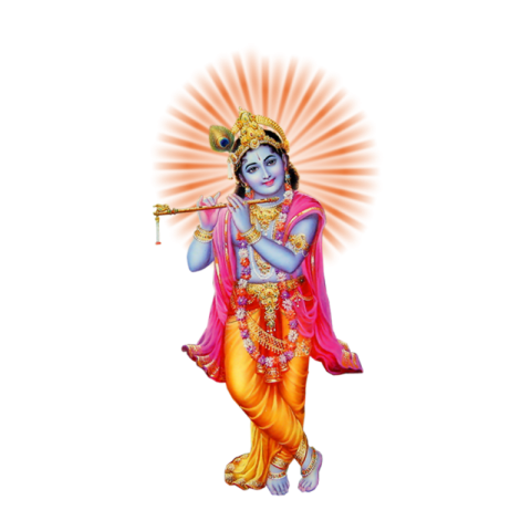 Lord Krishna God PNG, Best Clipart Transparent Photo