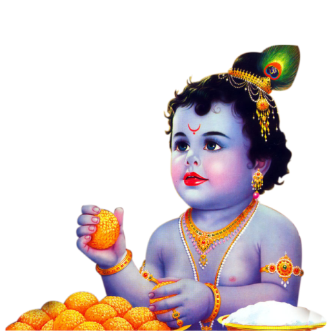 Baby Bal Krishna PNG Image Download