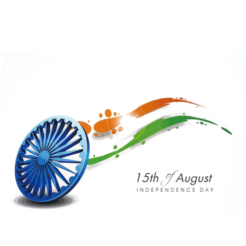 India Independance Day with PNG Transparent