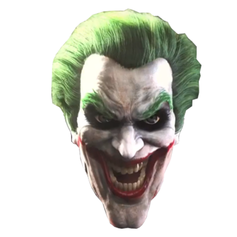 Horror Joker Face PNG Transparent