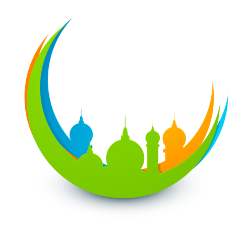 Eid With Mosque Illustration PNG  Free Transparent