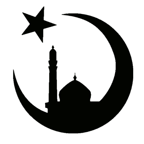 Free Download Muslim Faith PNG Black Icon PNG Transparent