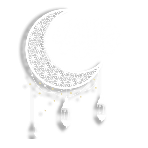 Cool islam Symbol Moon PNG Transparent