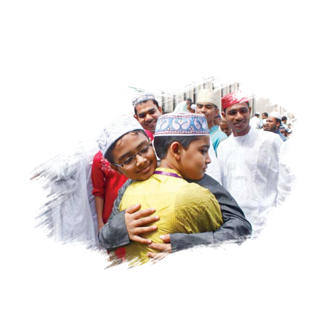 Eid Mubarak Peoples PNG Image Free Download