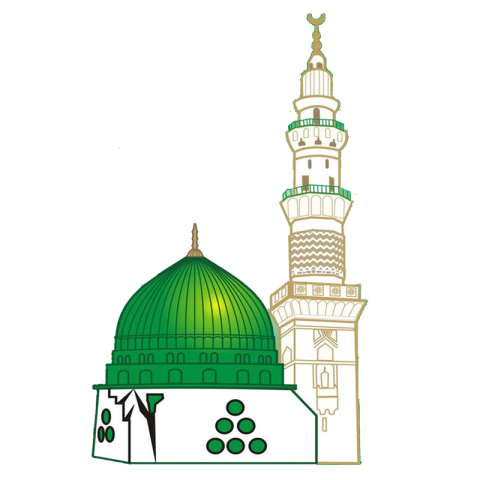 Roza rasool HD Painting Makkah Madina PNG  Free Download