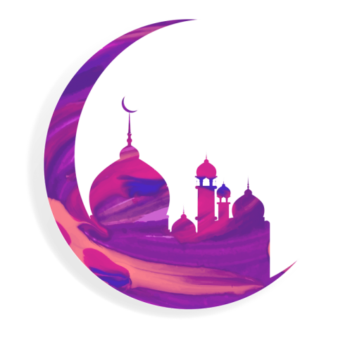 Islamic Mosque Logo PNG Transparent free