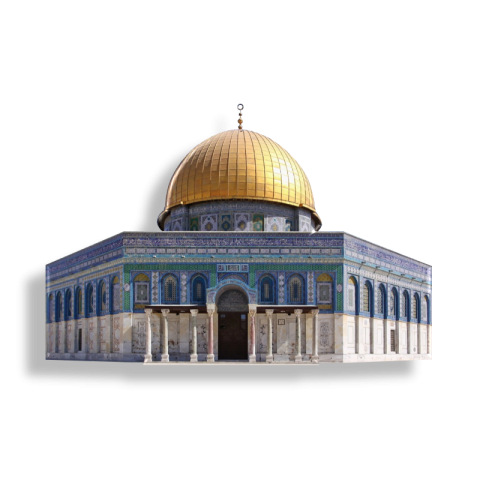 Mosque Aqsa HD Frontlook PNG Royalty free Image