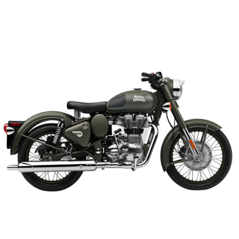 Heavy Modified Bullet Bike PNG Image
