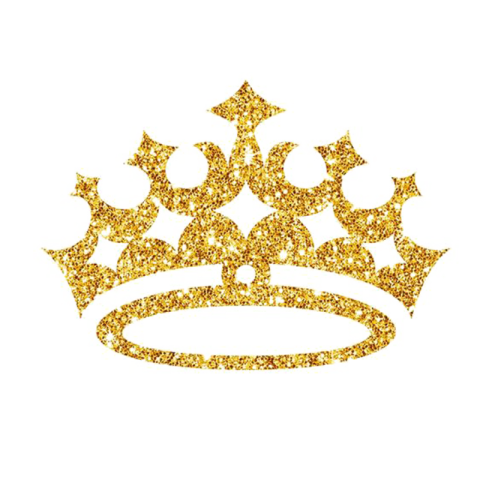 Best Clipart Gold Princess Crown PNG Transparent