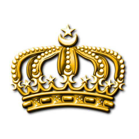 Gold Crown Keys PNG Clipart Transparent