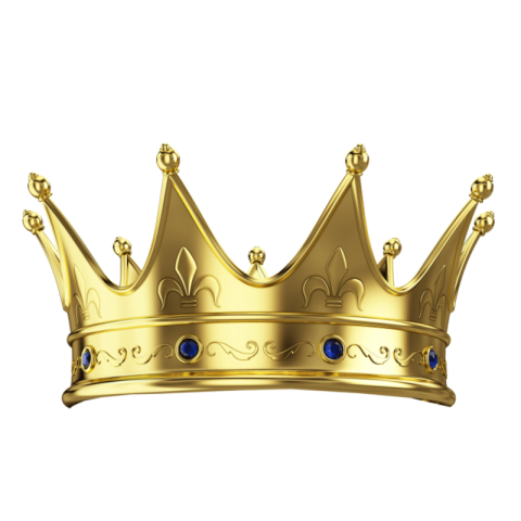 Vector Clipart King Crown Logo PNG Transparent Image