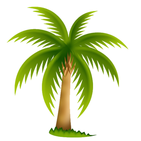 Palm Tree Clipart PNG Free Transparent PNG Logo (3)