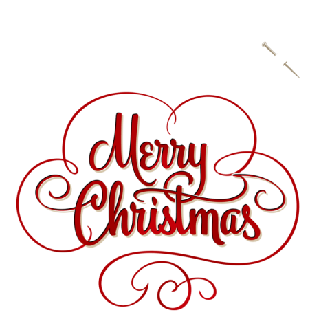 Vector illustration Merry Christmas PNG Icon Transparent