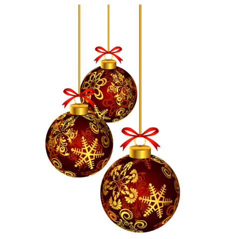 Ornament Bells Balls PNG Stock Vector PNG Download
