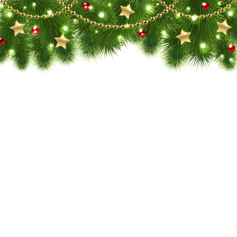 Realistic Christmas Wreath Vector HD Image PNG Design Wall Free Download