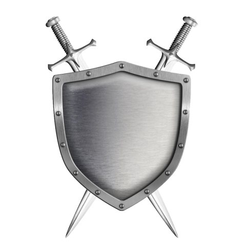 Silver Sword Shield PNG Image Free Download