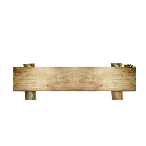 Isolated Blank Wooden Board Free Download