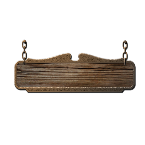 Transparent PNG Board on Wood Free Downloaded