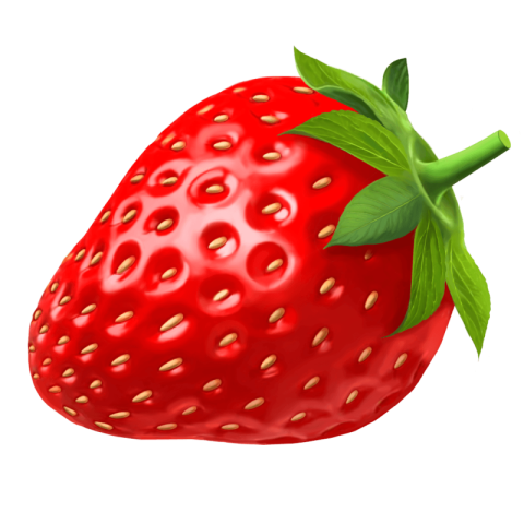 Download Free Strawberry Icon PNG Transparent Vector Clipart Picture