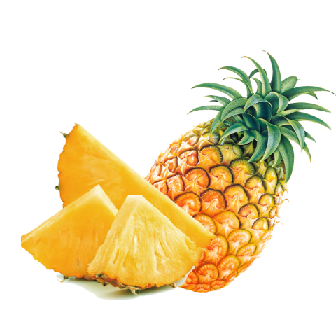 Vector Graphic Pineapple Slices illustration, Juice Sweet and sour Pineapple Flavor Fruit PNG Image Free Download