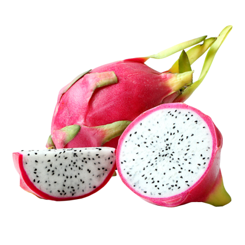Royalty Free Dargon Fruit With Slices PNG Picture Free Download