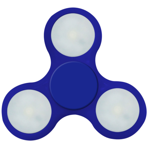 HQ Animated Cool Blue White Fidget Spinner PNG Image Transparent Background Free Download