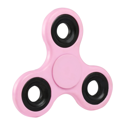Isolated Pink & Black Stock vector Fidget Spinner PNG Image Free Download