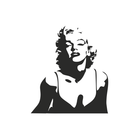 Marilyn Monroe PNG Clip Art Logo Free Download