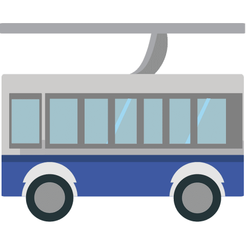 Trolleybus Logo PNG Graphic Free Royalty Logo Transparent Download