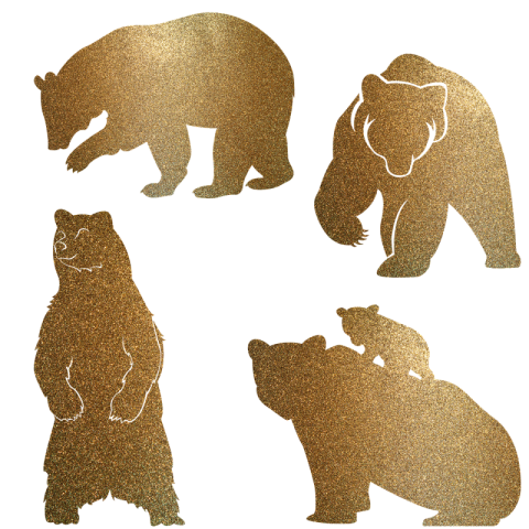 PSD & SVG Vector Clipart Graphic Illustartion Bear Character Icon PNG Picture Free Download