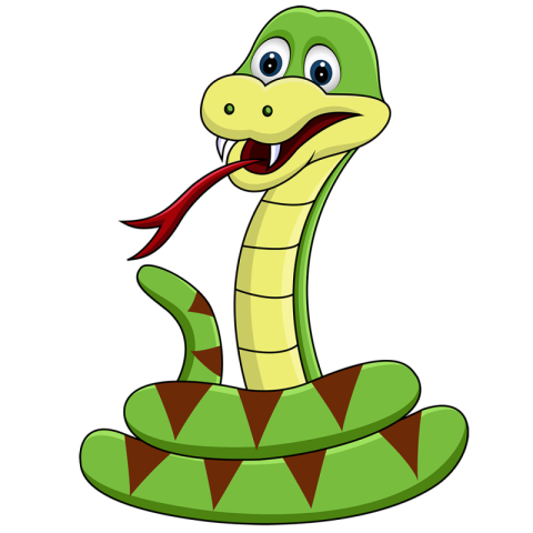 Green Snake vector PNG Image Free Transparent