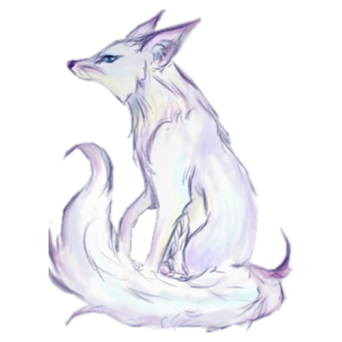 Transparent Arctic Fox PNG Painting Skitch Free Download