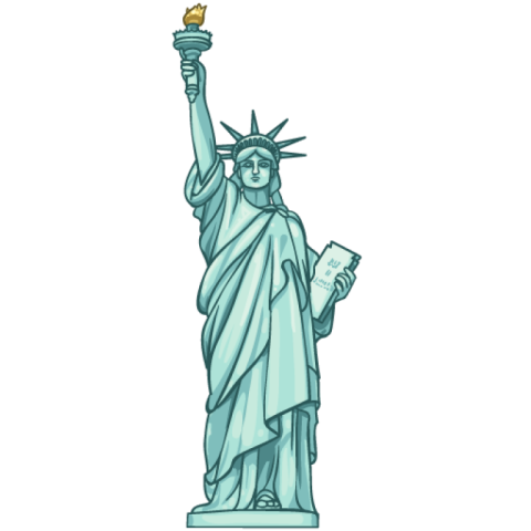 Liberty Statue  PNG ClipArt Best Free Download