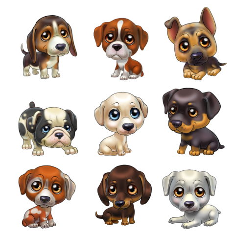 Cartoon Dogs Png Free Download