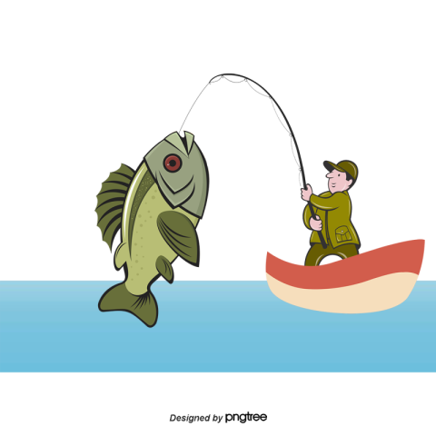Fishing man PNG Image Download