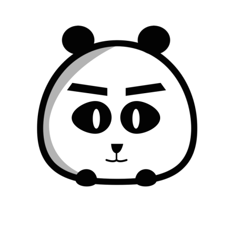 Cute panda PNG Free Download