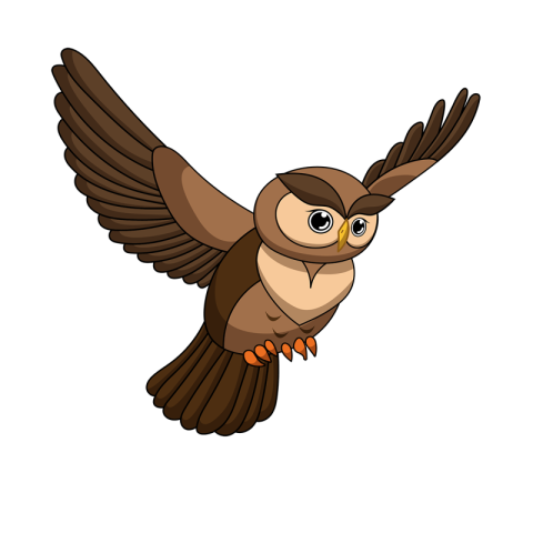 Flying owl clipart owl clipart PNG Free Download
