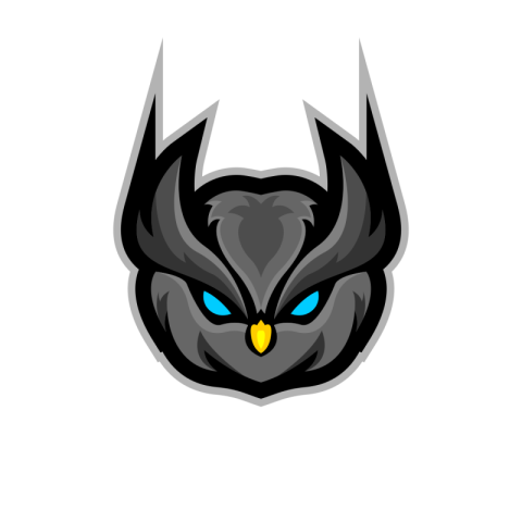 Owl mascot loggo esport gaming PNG Free Download