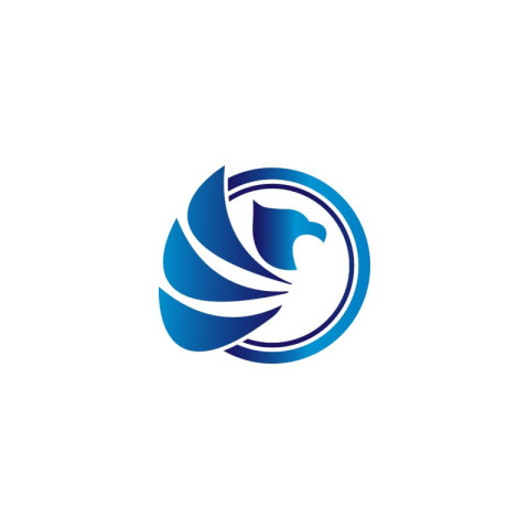 Elegant eagle logo design template PNG Free Download