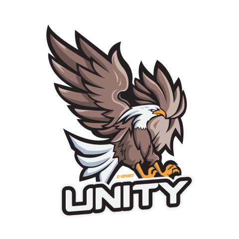 Eagle mascot esport logo design PNG Free Download