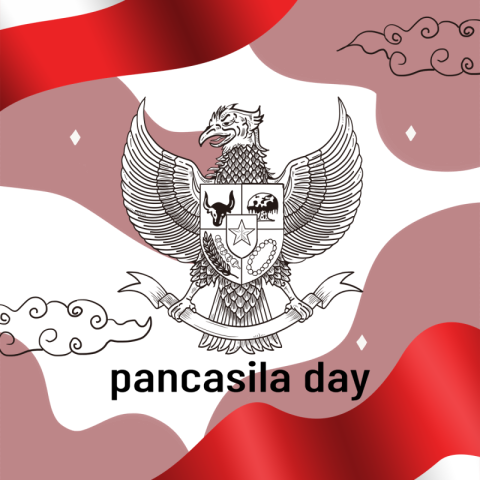 Hari lahir pancasila indonesia pankasa PNG Download Free