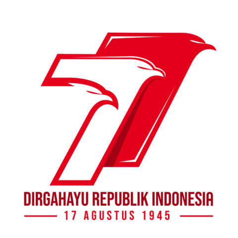 77th logo indonesia with head PNG free Download