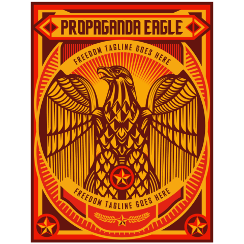 Eagle propaganda posters PNG Free Download
